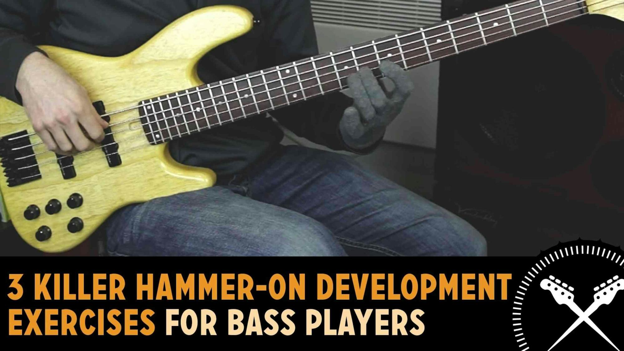 3 Killer HammerOn Development Exercises For Bass Players (L154