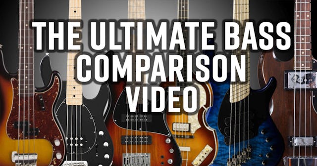 The Greatest Bass Comparison Ever Scotts Bass Lessons 5463