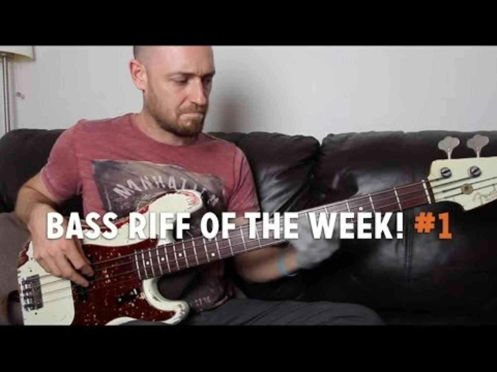 Bass Riff of the Week 1 (L117) Scotts Bass Lessons
