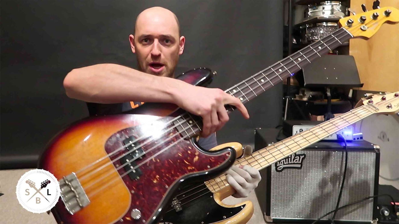 The Jazz Bass Vs P Bass Thing...? | Scotts Bass Lessons